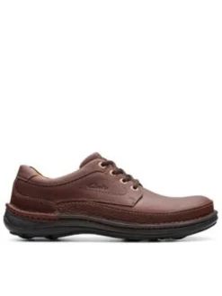 Clarks Schnürschuhe^Sneaker in braun