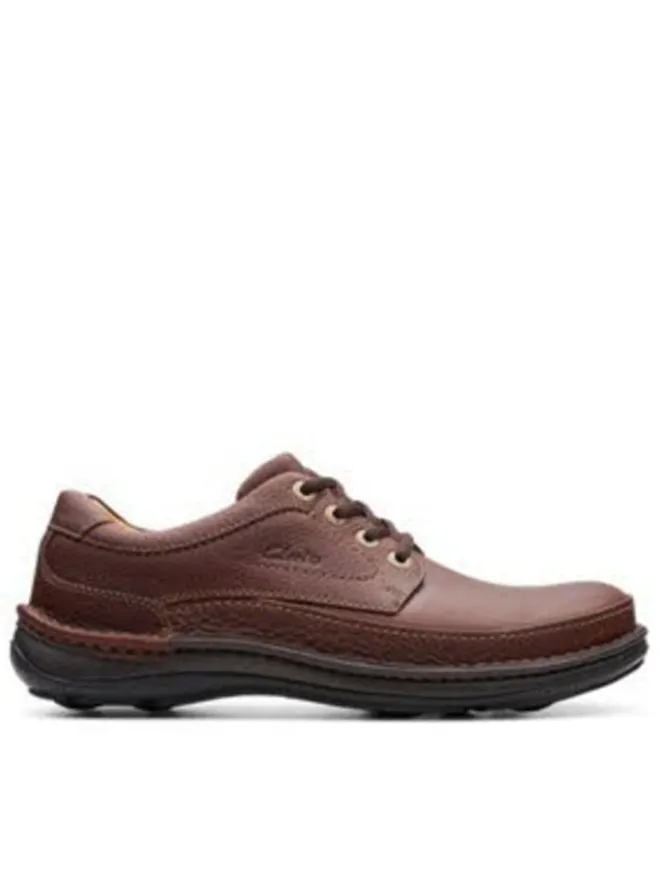 Clarks Schnürschuhe^Sneaker in braun