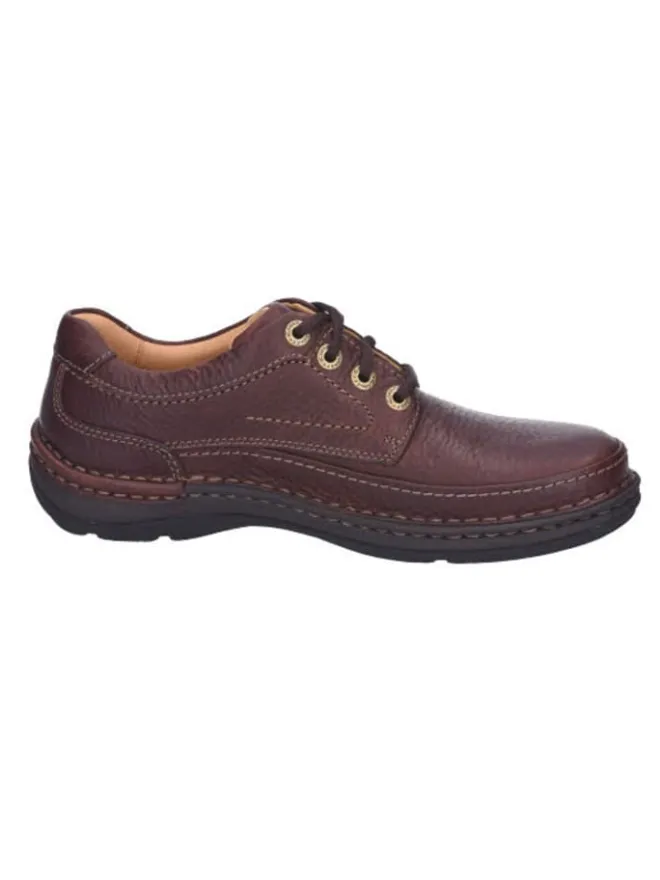 Clarks Schnürschuhe^Sneaker in braun