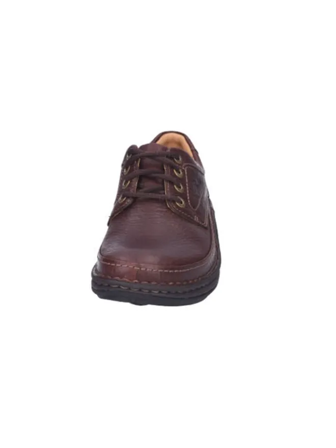 Clarks Schnürschuhe^Sneaker in braun