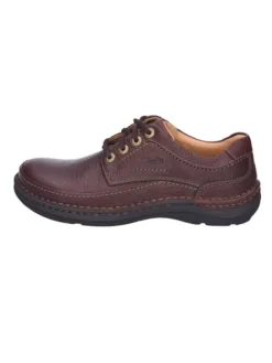 Clarks Schnürschuhe^Sneaker in braun