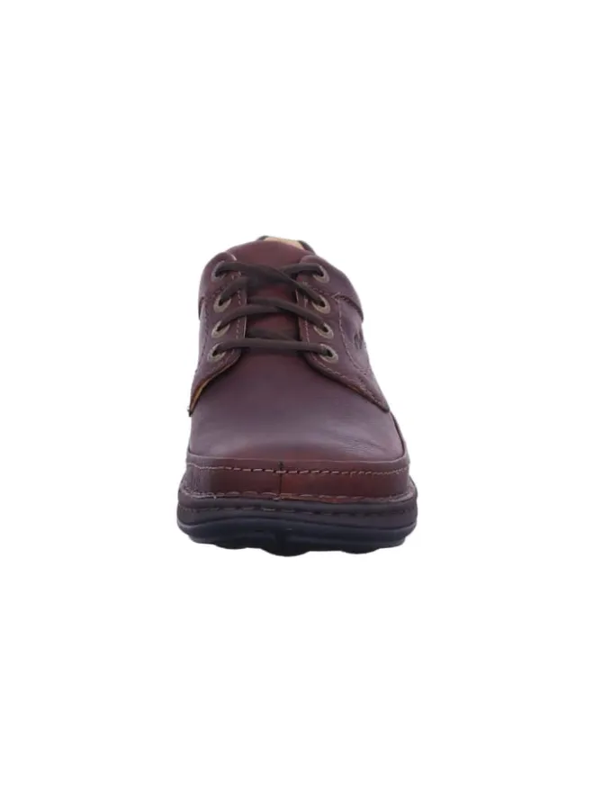Clarks Schnürschuhe^Sneaker in braun