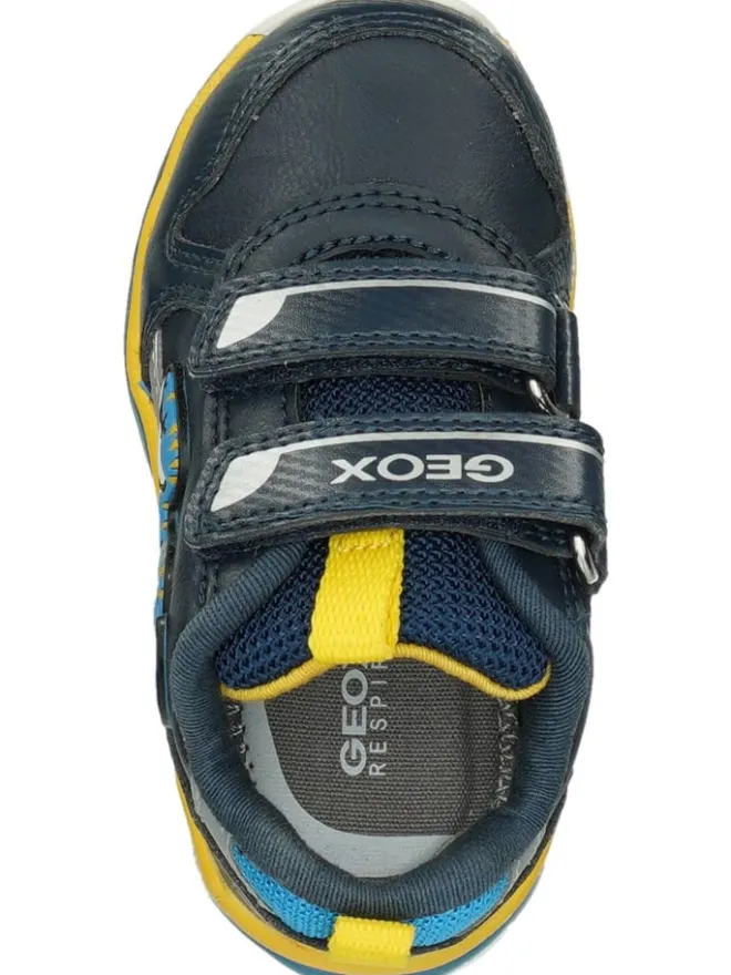 Sneaker in Navy/Gelb>Geox