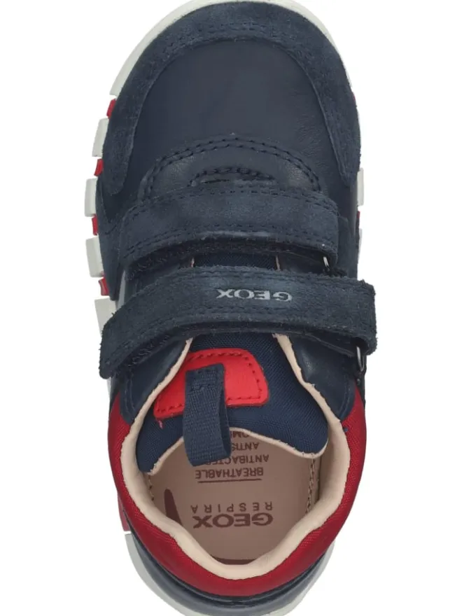 Sneaker in Navy/Rot>Geox Discount