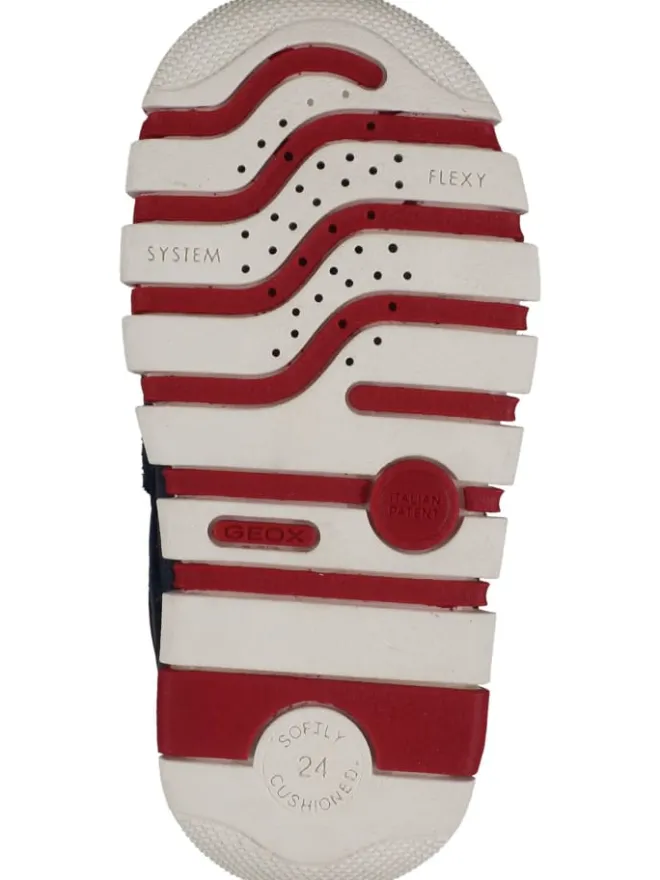 Sneaker in Navy/Rot>Geox Discount