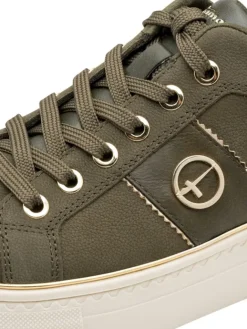 Sneaker in OLIVE NUBUC><noscript><img width=