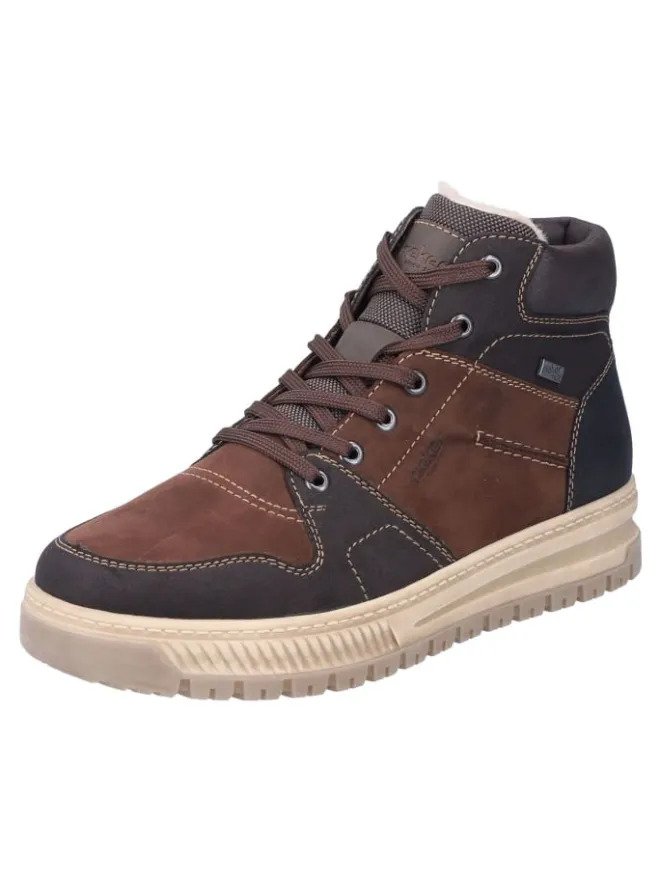 Sneaker in Schwarz/Braun>rieker Hot