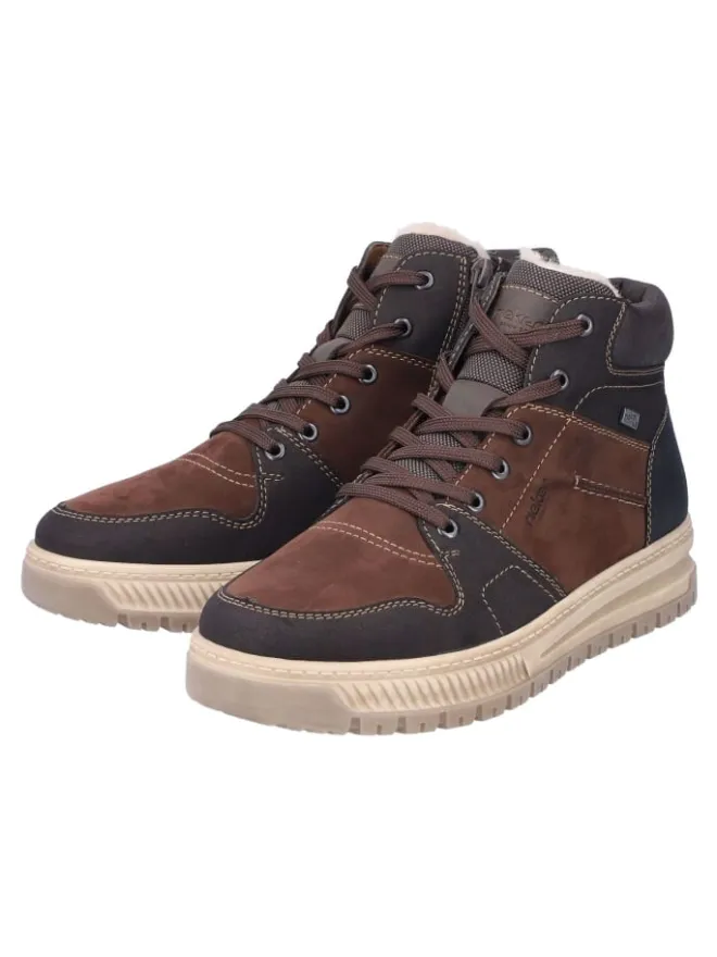 Sneaker in Schwarz/Braun>rieker Hot