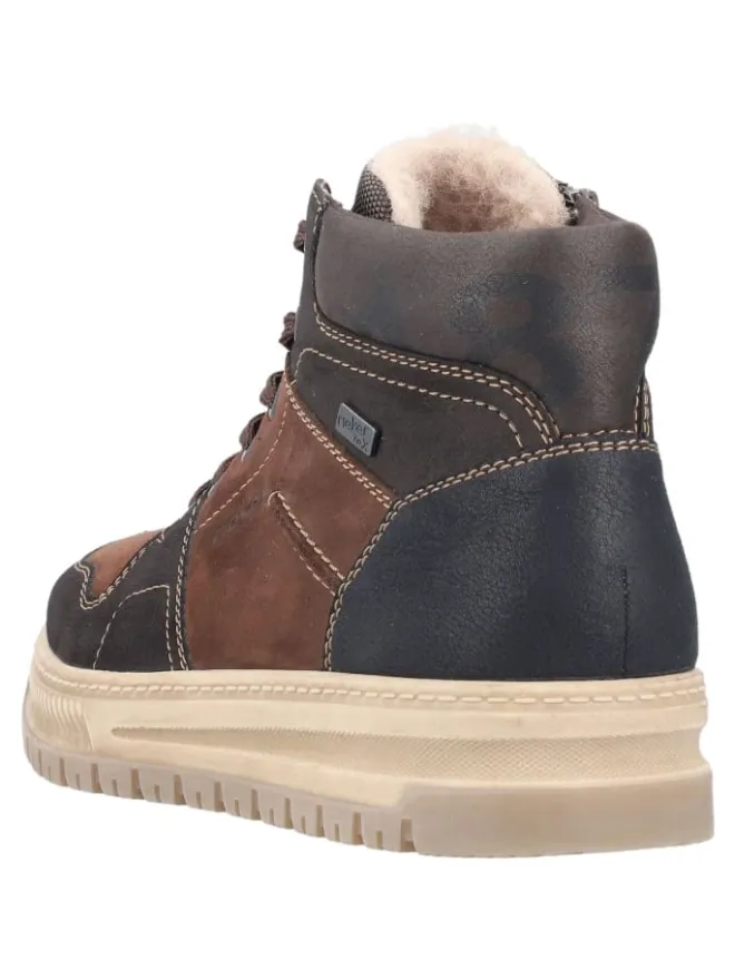 Sneaker in Schwarz/Braun>rieker Hot