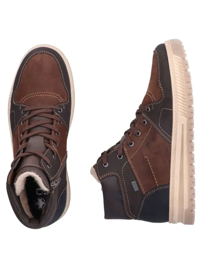 Sneaker in Schwarz/Braun>rieker Hot