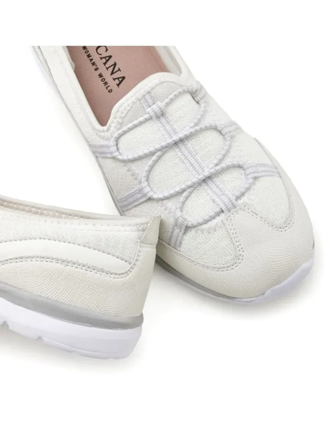 LASCANA Sneakers^Sneaker in weiß-grau