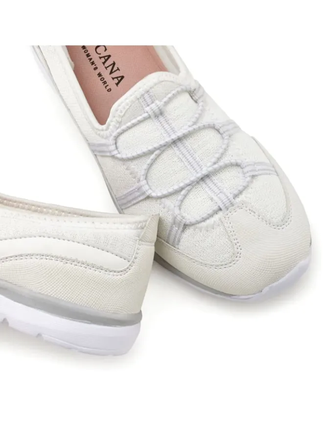 LASCANA Sneakers^Sneaker in weiß-grau