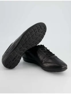 Geox Schnürschuhe^Sneaker low in Schwarz