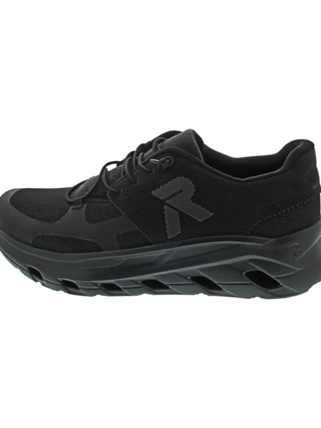 rieker Schnürschuhe^Sneaker low Schwarz