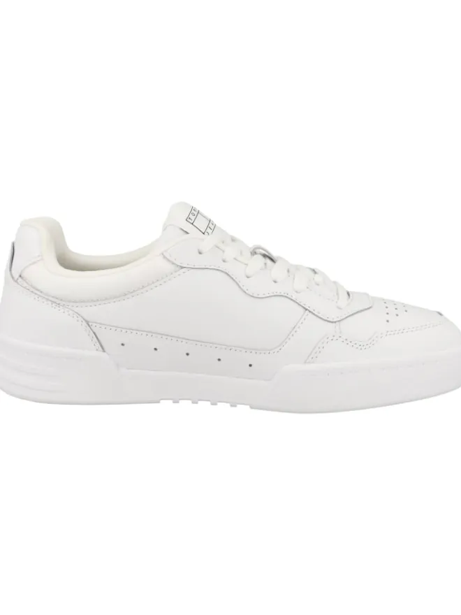 Sneaker low Tommy Jeans Cupsole Leather Essential in weiss>Tommy Hilfiger Clearance