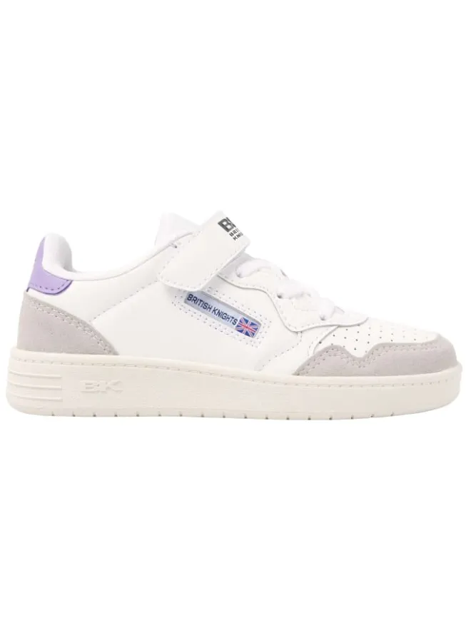 Sneaker Noors in weiss/lila>British Knights Sale