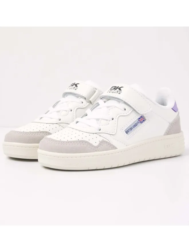 Sneaker Noors in weiss/lila>British Knights Sale