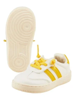 Sterntaler Krabbelschuhe^Sneaker Streifen in gelb