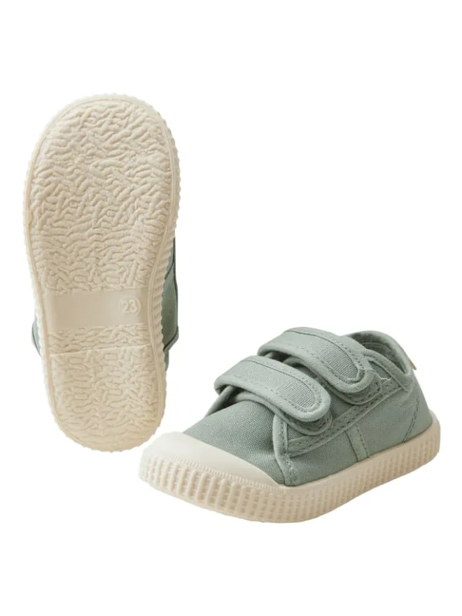 Sterntaler Krabbelschuhe^Sneaker uni in grün