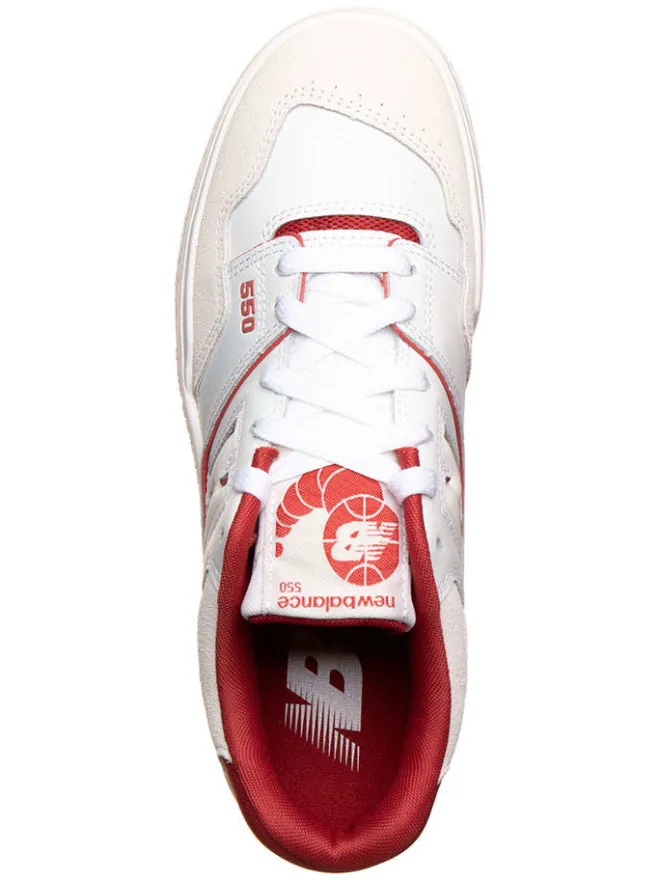 Sneakers "550" in Weiß/ Rot>New Balance Clearance