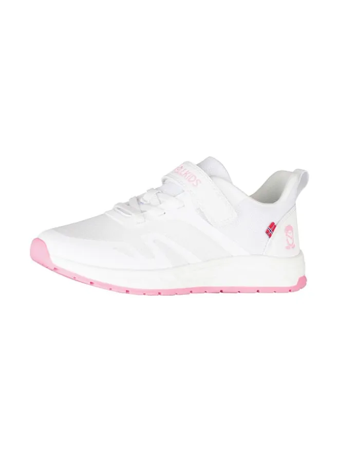 Sneakers "Alesund" in Weiß/ Rosa>Trollkids Hot