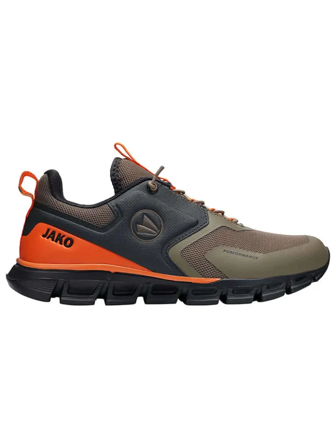 Jako Sneakers^Sneakers "Arcus" in Khaki/ Orange