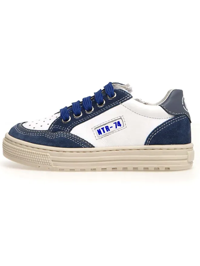 Sneakers "Ariton" in Weiß/ Dunkelblau>Naturino New