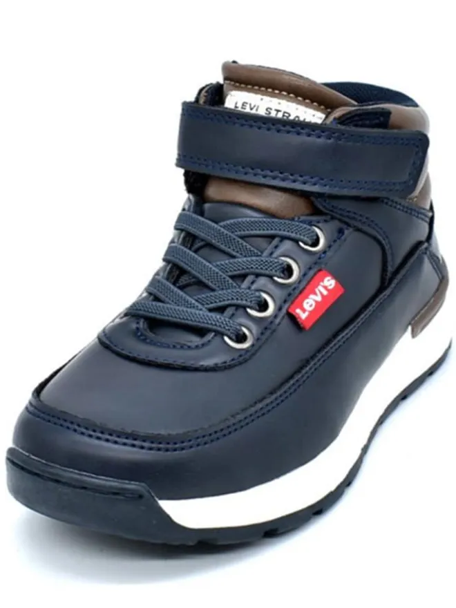 Sneakers "Ascot" in Dunkelblau/ Braun>Levi´s New