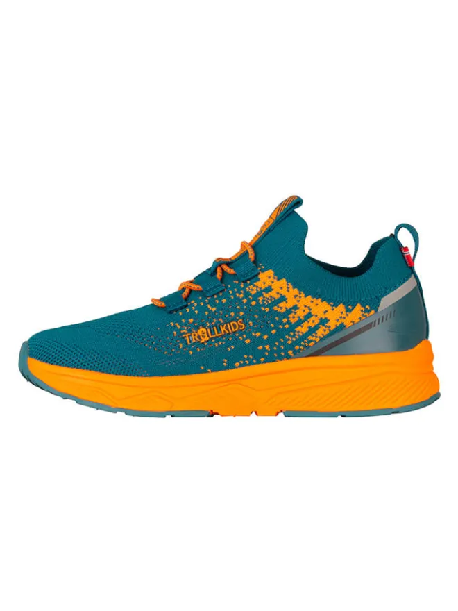 Sneakers "Balestrand" in Blau/ Orange>Trollkids Clearance