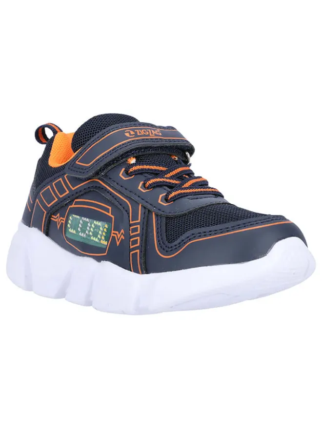 Sneakers "Brisa" in Dunkelblau/ Orange>Zigzag Clearance