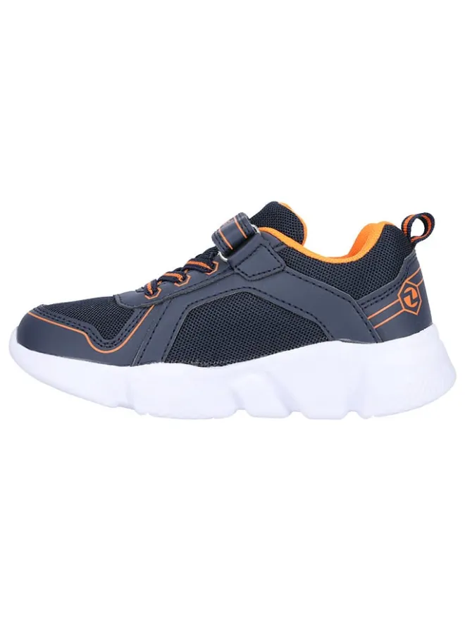 Sneakers "Brisa" in Dunkelblau/ Orange>Zigzag Clearance