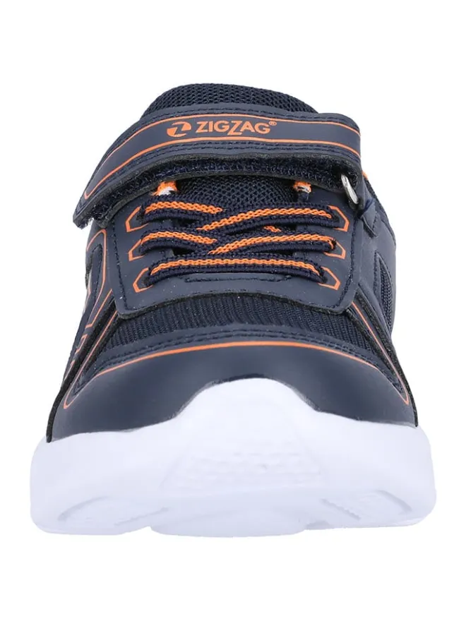Sneakers "Brisa" in Dunkelblau/ Orange>Zigzag Clearance