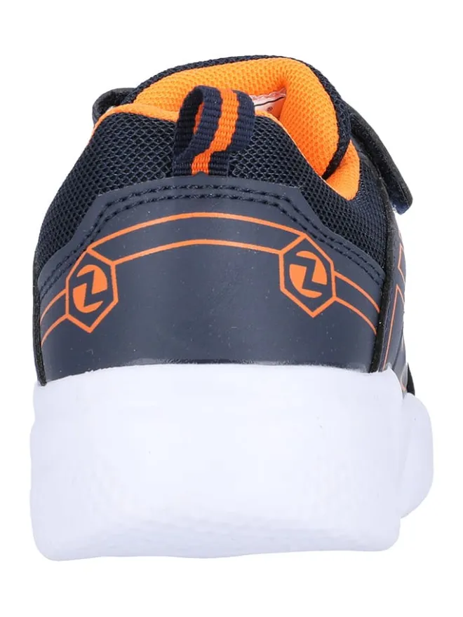 Sneakers "Brisa" in Dunkelblau/ Orange>Zigzag Clearance