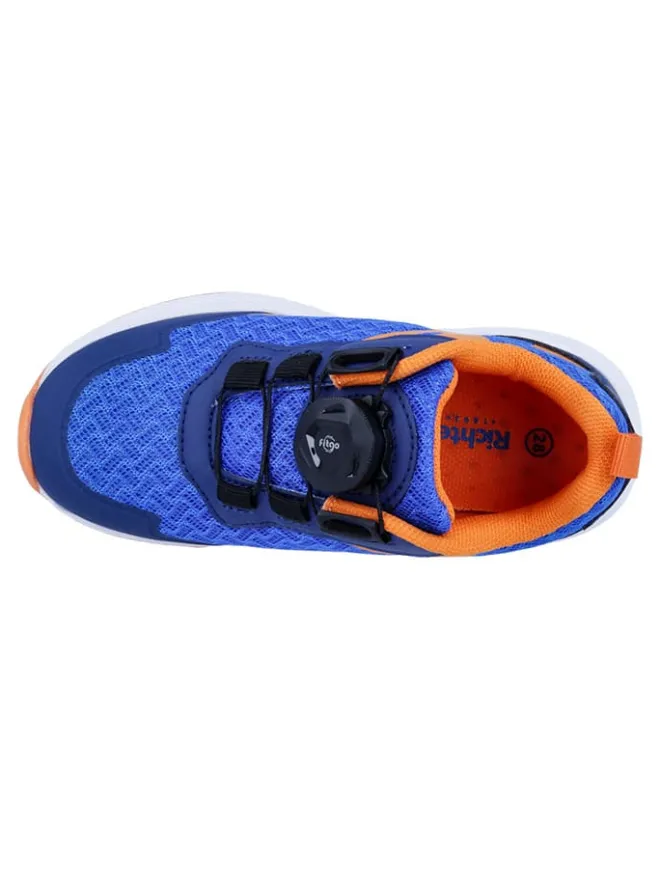 Sneakers "Buddy" in Blau/ Orange>Richter Shoes Discount