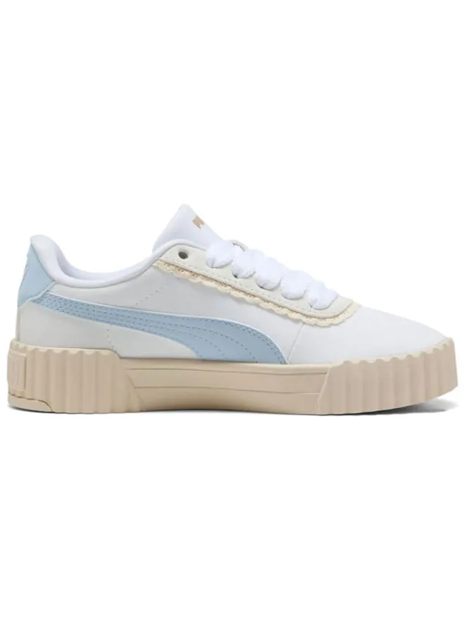 Puma Sneakers·Sneakers Low^Sneakers "Carina 3.0 Memoires" in Creme/ Hellblau