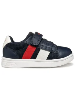 Geox Sneakers^Sneakers "DJRock" in Dunkelblau/ Rot/ Weiß