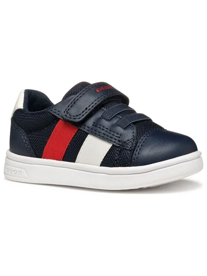 Geox Sneakers^Sneakers "DJRock" in Dunkelblau/ Rot/ Weiß