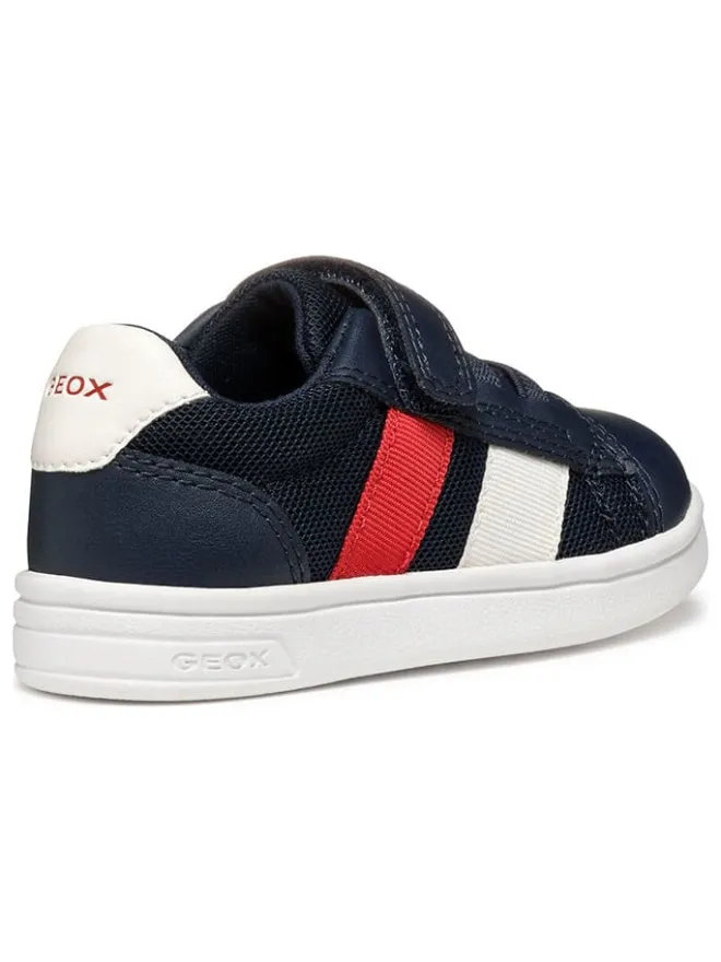 Geox Sneakers^Sneakers "DJRock" in Dunkelblau/ Rot/ Weiß