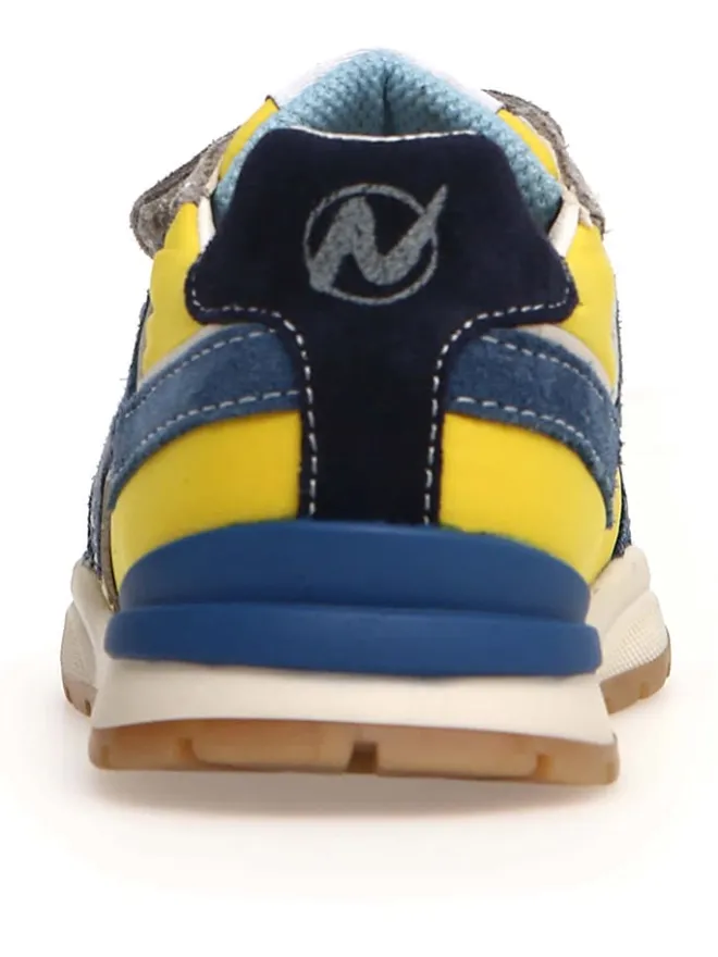 Sneakers "Evon" in Gelb/ Grau/ Dunkelblau>Naturino Discount