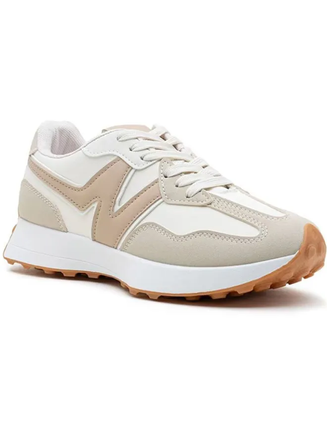 Foreverfolie Sneakers^Sneakers in Beige/ Weiß