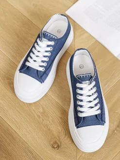 Sneakers in Blau/ Weiß>Sixth Sens Clearance