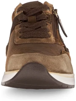 Sneakers in Braun/ Lila><noscript><img width=