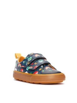Sneakers in Dunkelblau/ Bunt>Clarks