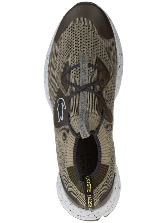 Sneakers in Khaki/ Schwarz>Lacoste Discount