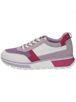 Caprice Schnürschuhe^Sneakers in Pink/ Flieder
