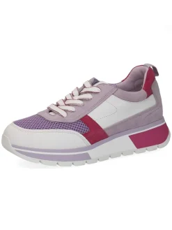Caprice Schnürschuhe^Sneakers in Pink/ Flieder