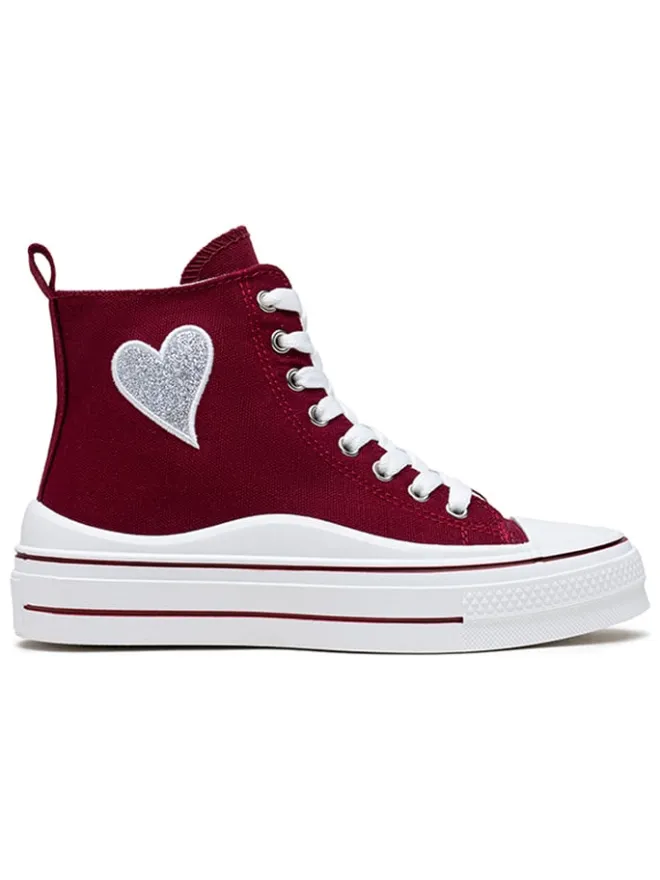 Foreverfolie Sneakers^Sneakers in Rot