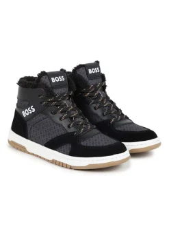 Hugo Boss Kids Sneakers·Sneakers High^Sneakers in Schwarz/ Dunkelblau