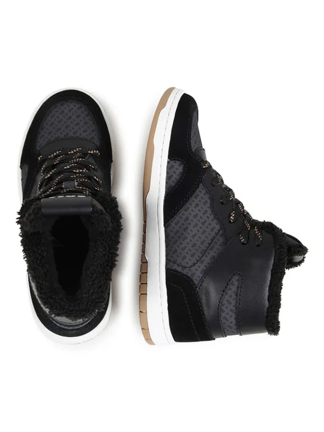 Hugo Boss Kids Sneakers·Sneakers High^Sneakers in Schwarz/ Dunkelblau