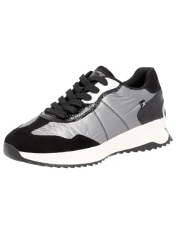 Sneakers in Schwarz/ Silber>rieker Discount